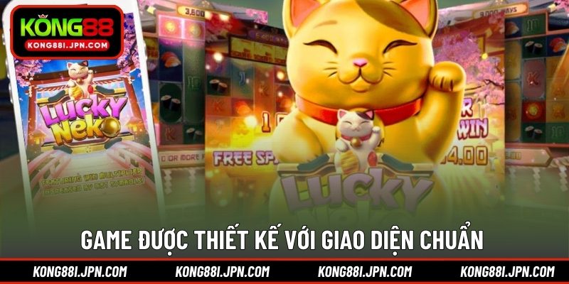 Game được thiết kế với giao diện chuẩn