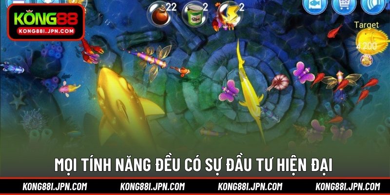 Mọi tính năng đều có sự đầu tư hiện đại 