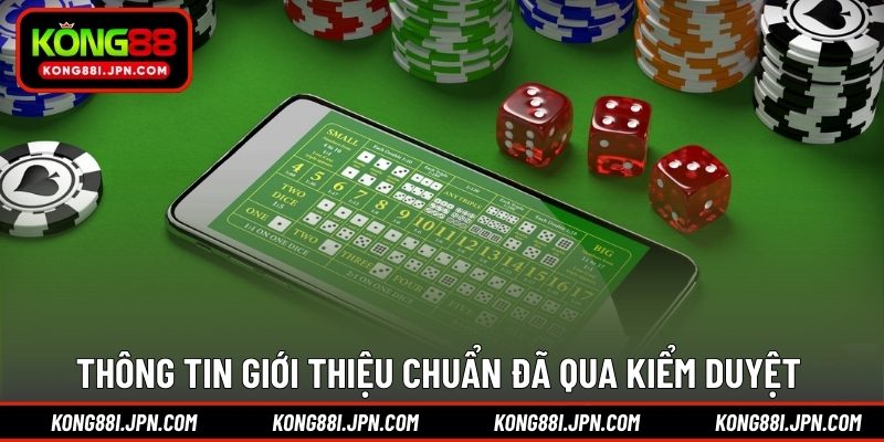 Thông tin giới thiệu chuẩn đã qua kiểm duyệt 